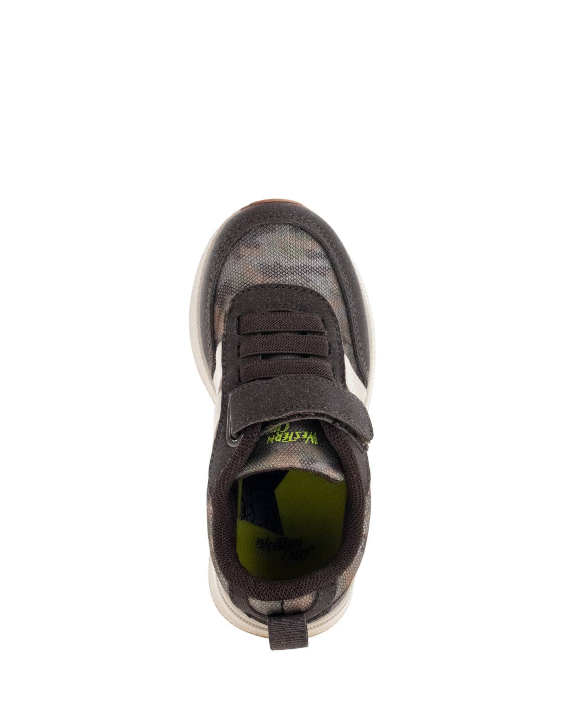 Kids Flow Runner Sneaker- Brown