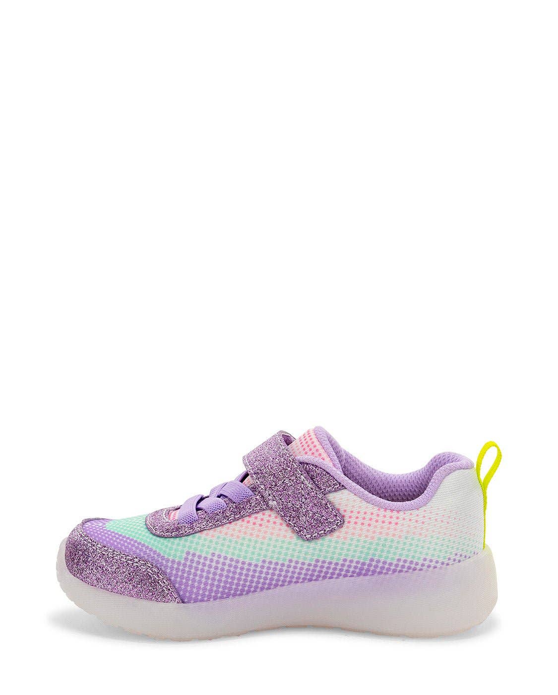 Kids Lighted Flash Feet Sneaker - Purple
