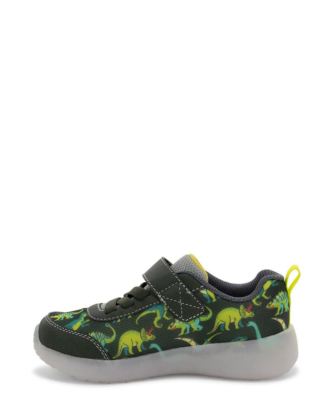 Kids Lighted Flash Feet Sneaker - Green