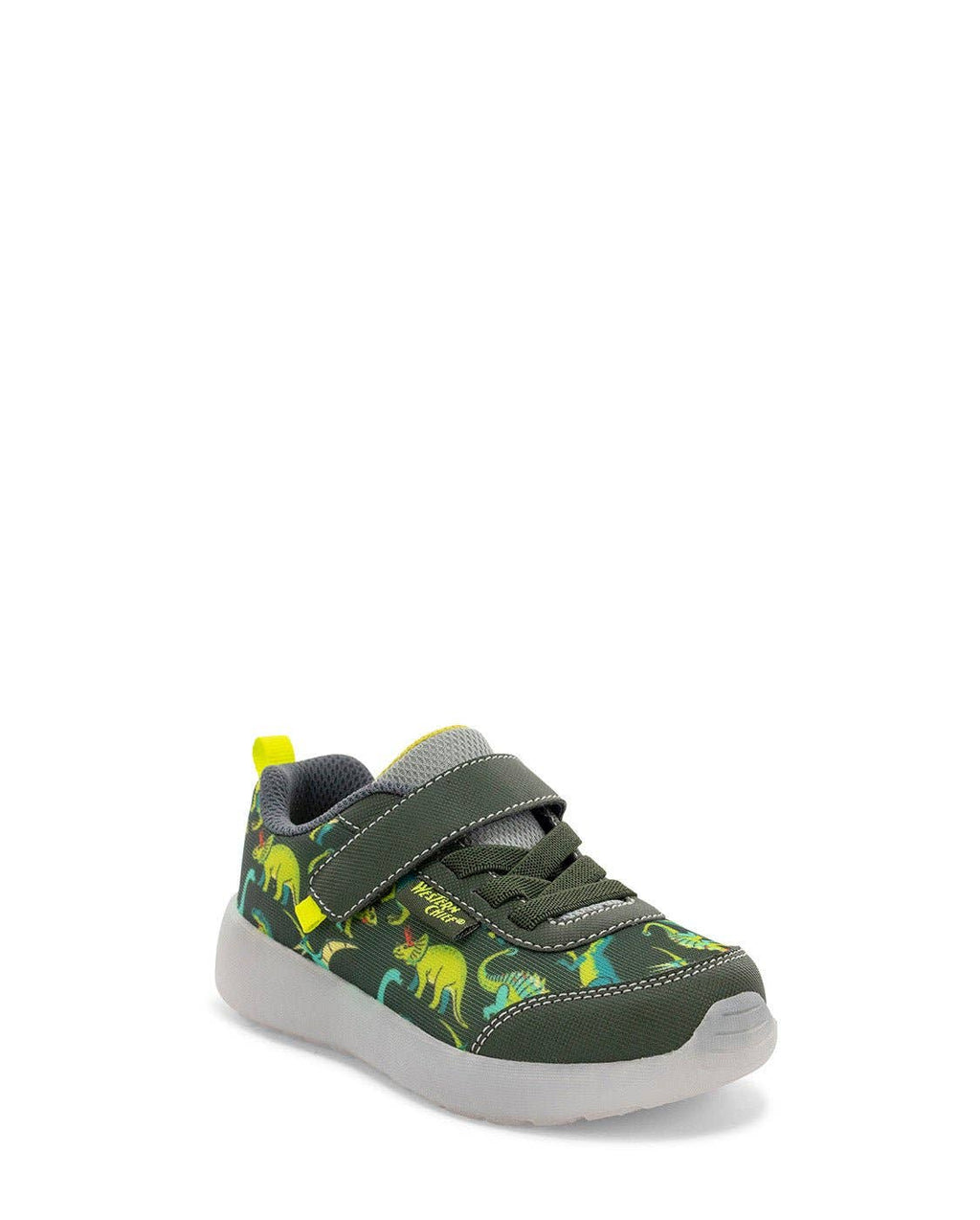 Kids Lighted Flash Feet Sneaker - Green