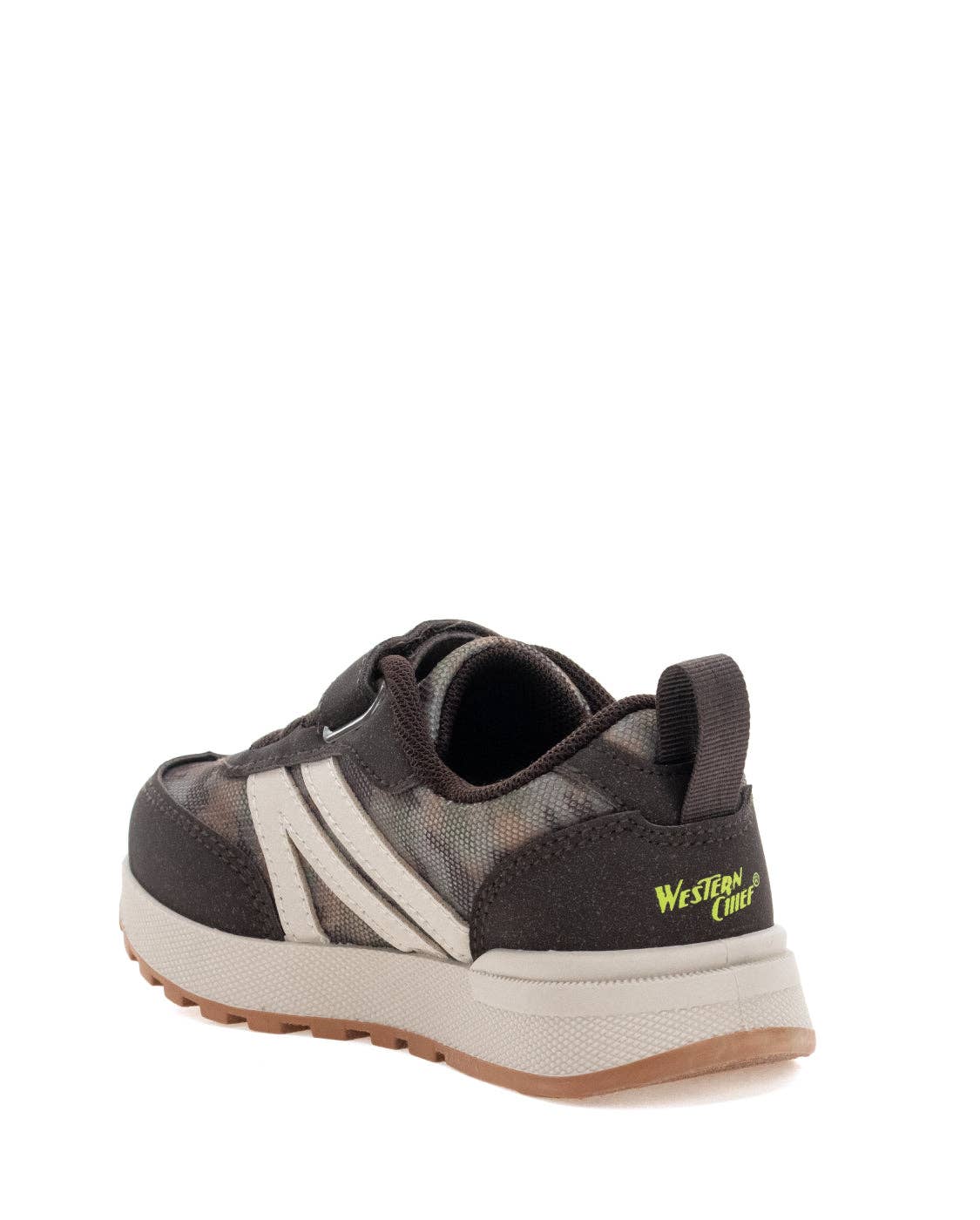 Kids Flow Runner Sneaker- Brown