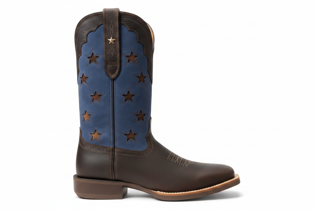 Durango Stars Boot - White Background