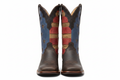 Durango Stars & Stripes Boots Pair - White Background