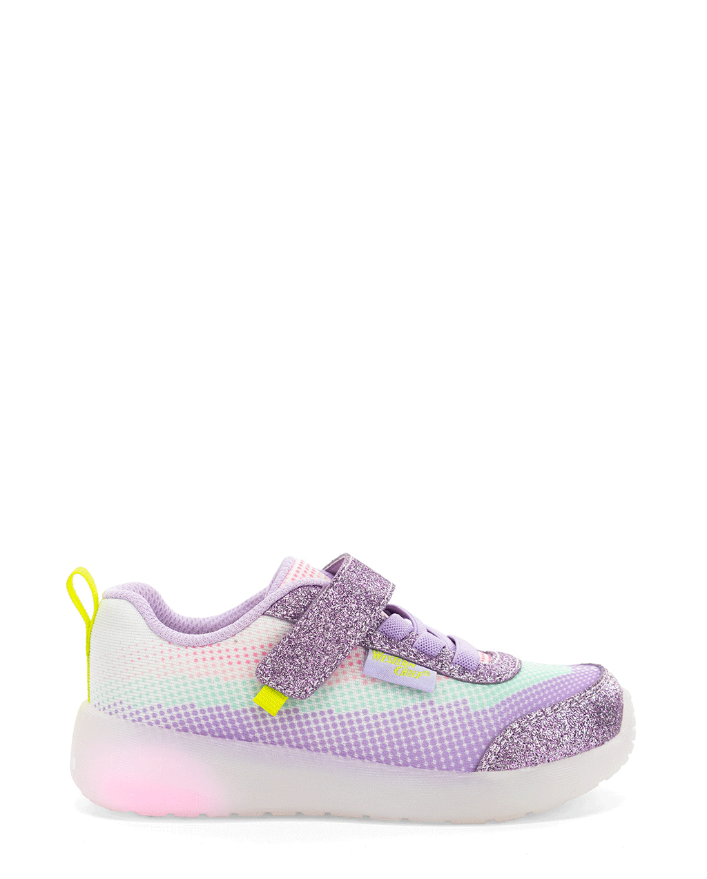 Kids Lighted Flash Feet Sneaker - Purple
