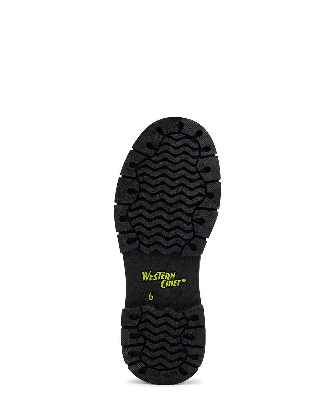 Women's Floral Chelsea Rain Boot - Black