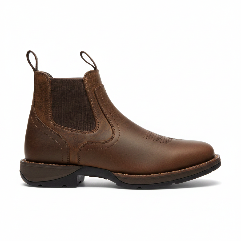 Side profile Durango chelsea boot