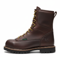 Side profile lace-up work boot